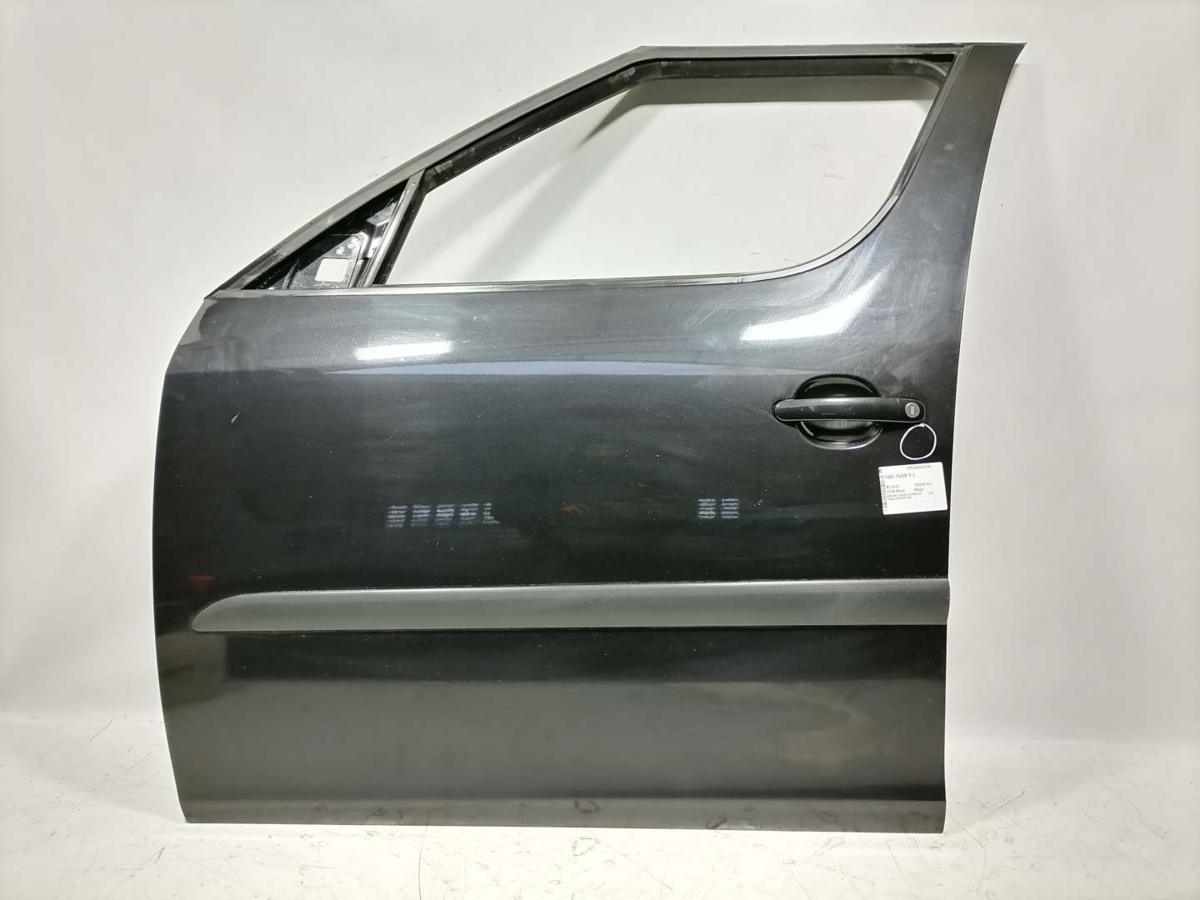 Skoda Roomster original T&uuml;r vorn links LF9R Black Magic Rohbau Bj.2010